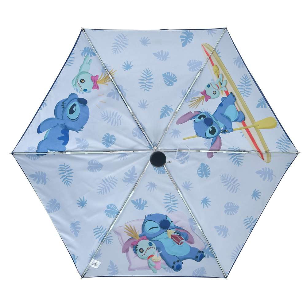 Stitch & 小甘 防曬縮骨遮 晴雨兼用 Disney Stitch Day Collection