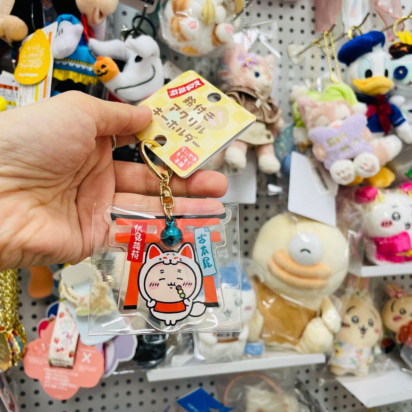 現貨 - Chiikawa 伏見稻荷 - 匙扣 - 小可愛/ 飛鼠/ 古本屋/ 師傅/ 栗子/風獅