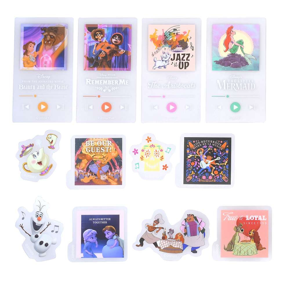 公主集合/ 雜錦款/ Baymax 大貼紙套裝 Sticker Collection