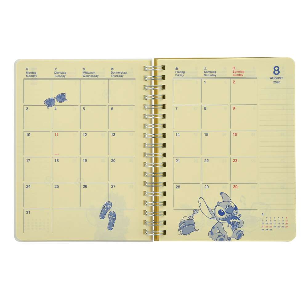 Stitch Rollbahn Schedule Book CALENDARS & ORGANIZERS 2026