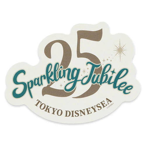 Sticker Set - TOYKO DISNEYSEA 25TH SPARKLING JUBILEE