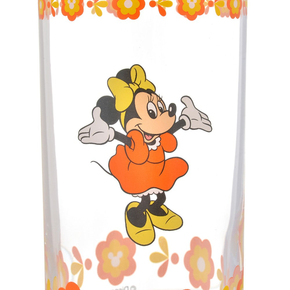 Retro-Cafe 喫茶店 Mickey/ Minnie 長身玻璃杯