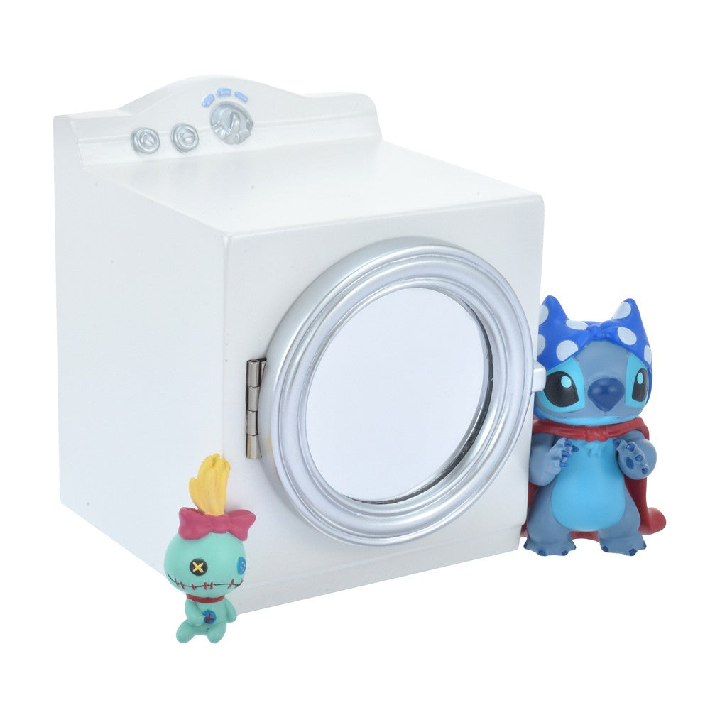 洗衣機連鏡 收納擺設 Disney Stitch&Scramp OHANA LIFE