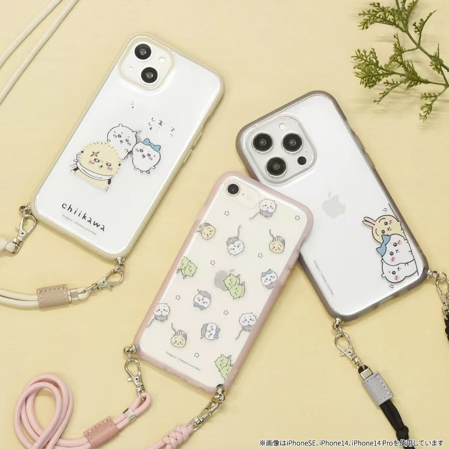 Chiikawa IIIIfit Loop iPhone case 連電話斜孭帶套裝 iPhone14 Pro / 13 Pro / iPhone14/ 13/ iPhoneSE(第3世代/第2世代)/8/7/6s/6 case