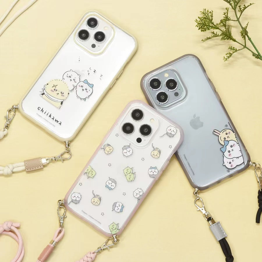 Chiikawa IIIIfit Loop iPhone case 連電話斜孭帶套裝 iPhone14 Pro / 13 Pro / iPhone14/ 13/ iPhoneSE(第3世代/第2世代)/8/7/6s/6 case