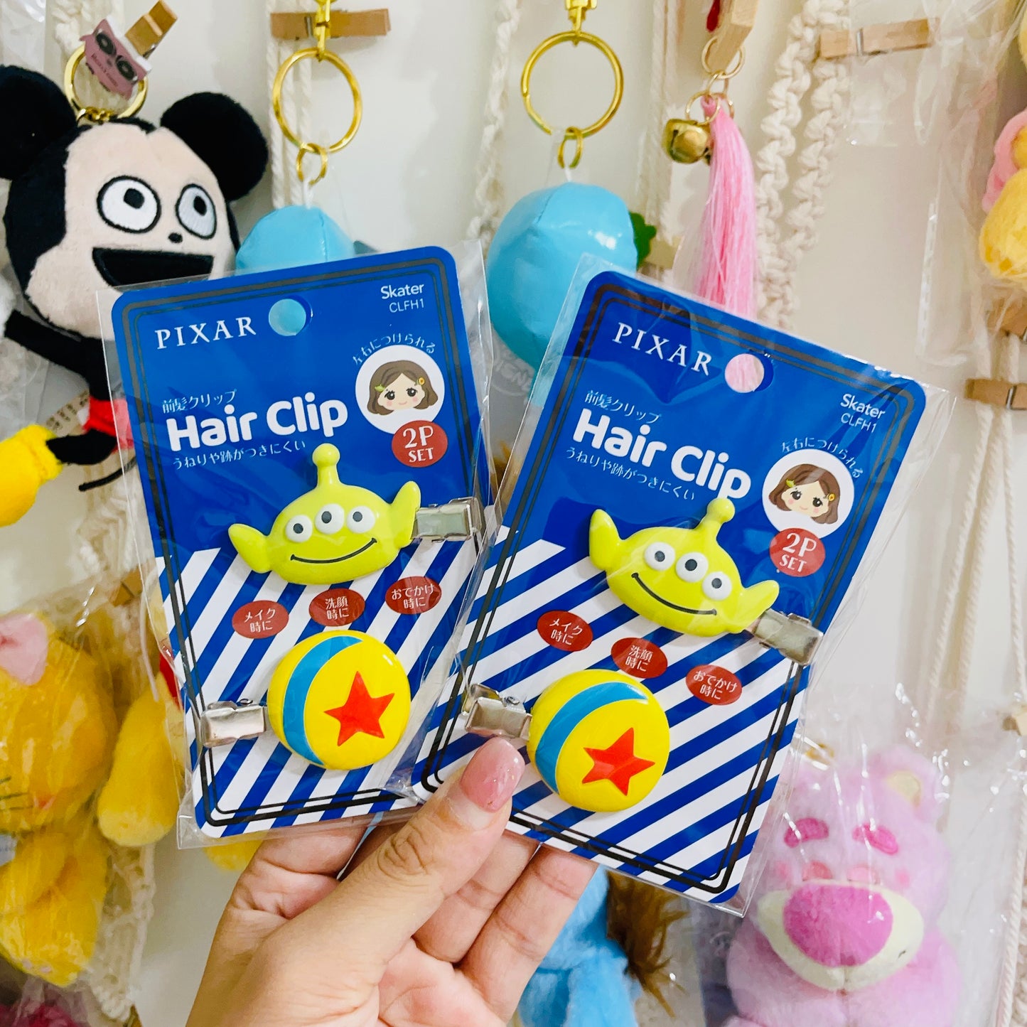 現貨 Toy Story Hotel - 三眼仔髮夾