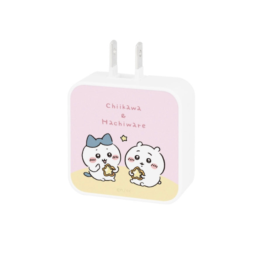 Chiikawa 2腳日本用 USB / USB Type-C AC Adapter (旅行用)