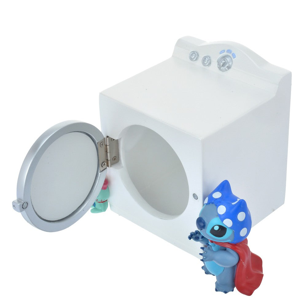 洗衣機連鏡 收納擺設 Disney Stitch&Scramp OHANA LIFE
