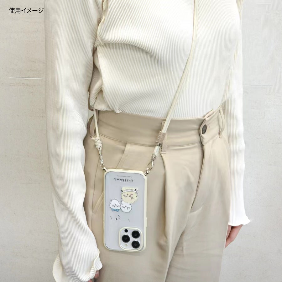 Chiikawa IIIIfit Loop iPhone case 連電話斜孭帶套裝 iPhone14 Pro / 13 Pro / iPhone14/ 13/ iPhoneSE(第3世代/第2世代)/8/7/6s/6 case