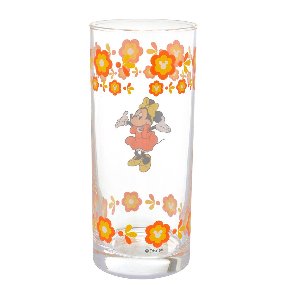 Retro-Cafe 喫茶店 Mickey/ Minnie 長身玻璃杯