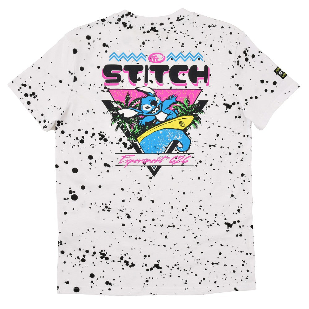 大人短袖Tee Disney Stitch&Scramp OHANA LIFE