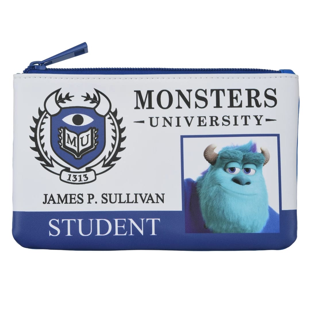 Monsters University 拉鍊Pouch 毛毛/ Mike/ 眼鏡蛇
