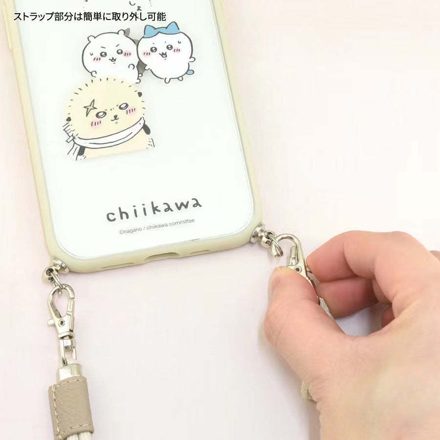 Chiikawa IIIIfit Loop iPhone case 連電話斜孭帶套裝 iPhone14 Pro / 13 Pro / iPhone14/ 13/ iPhoneSE(第3世代/第2世代)/8/7/6s/6 case