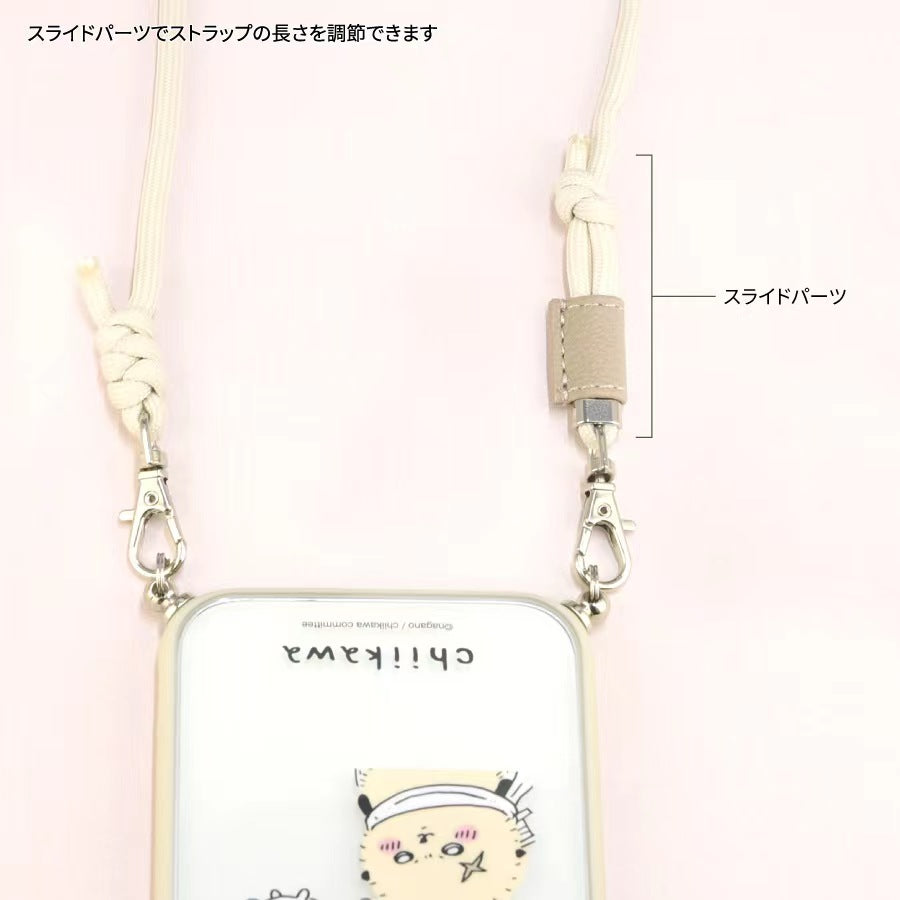 Chiikawa IIIIfit Loop iPhone case 連電話斜孭帶套裝 iPhone14 Pro / 13 Pro / iPhone14/ 13/ iPhoneSE(第3世代/第2世代)/8/7/6s/6 case