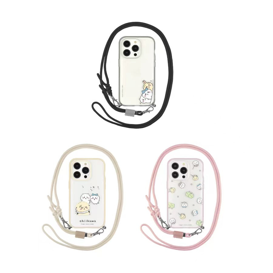Chiikawa IIIIfit Loop iPhone case 連電話斜孭帶套裝 iPhone14 Pro / 13 Pro / iPhone14/ 13/ iPhoneSE(第3世代/第2世代)/8/7/6s/6 case