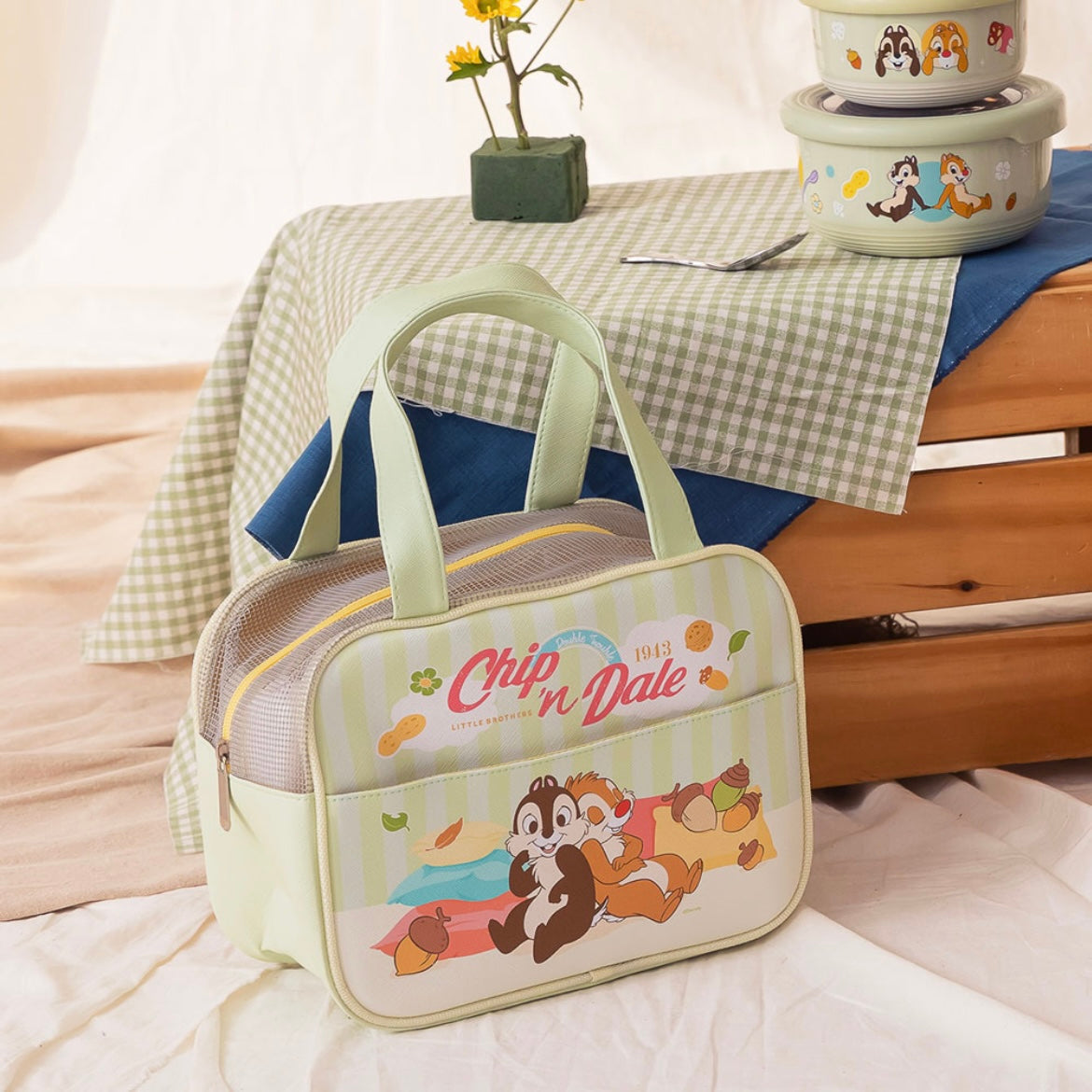 台灣 餐袋 Ariel/ Donald/ Pooh/ Chip & Dale/ Mickey & Minnie