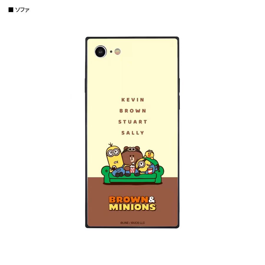 BROWN&MINIONS iPhone case iPhoneSE(第2世代)/8/7