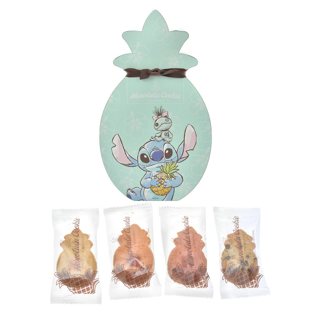 菠蘿型曲奇禮盒 Disney Stitch&Scramp OHANA LIFE