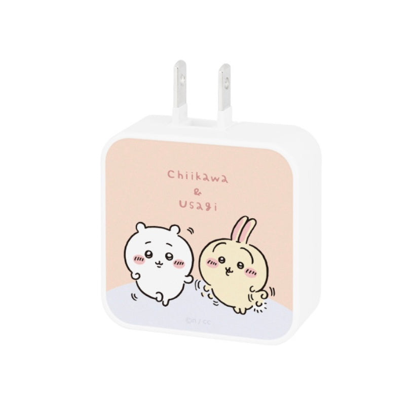 Chiikawa 2腳日本用 USB / USB Type-C AC Adapter (旅行用)