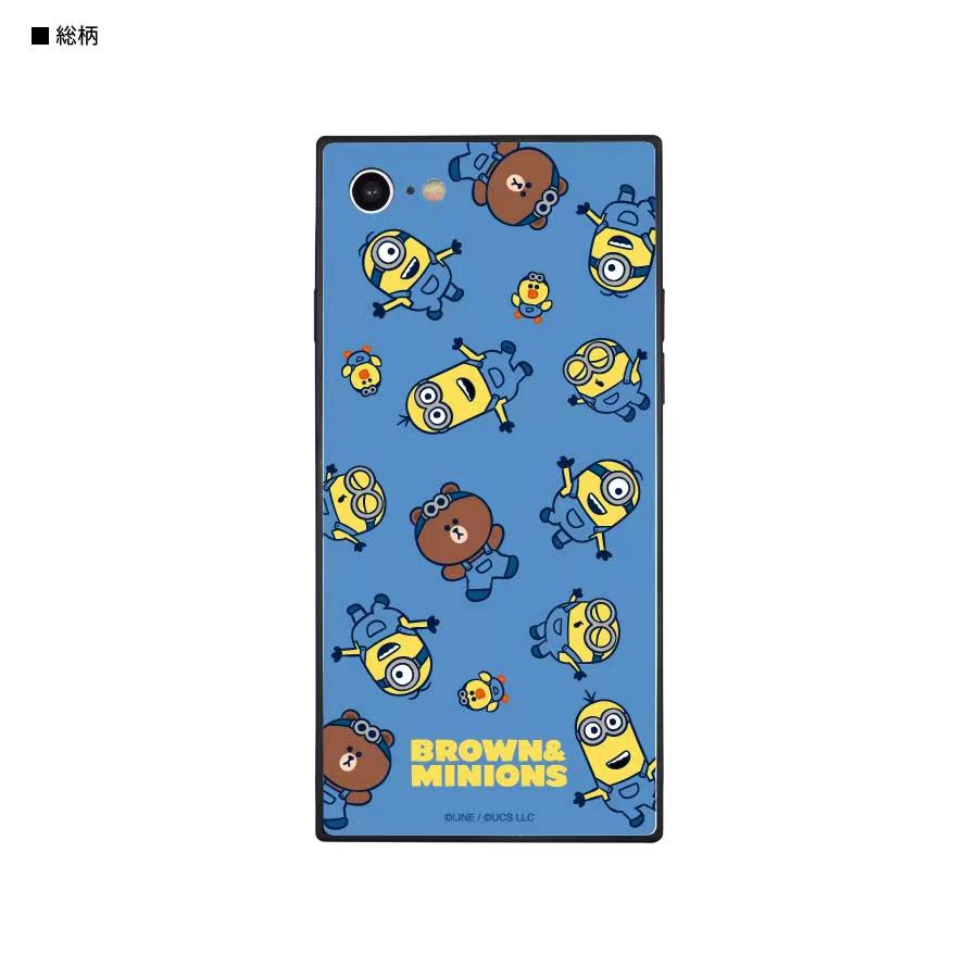 BROWN&MINIONS iPhone case iPhoneSE(第2世代)/8/7