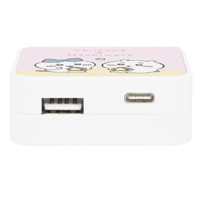 Chiikawa 2腳日本用 USB / USB Type-C AC Adapter (旅行用)
