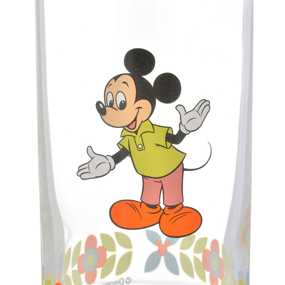 Retro-Cafe 喫茶店 Mickey/ Minnie 長身玻璃杯