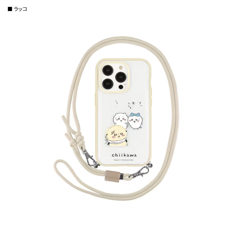 Chiikawa IIIIfit Loop iPhone case 連電話斜孭帶套裝 iPhone14 Pro / 13 Pro / iPhone14/ 13/ iPhoneSE(第3世代/第2世代)/8/7/6s/6 case