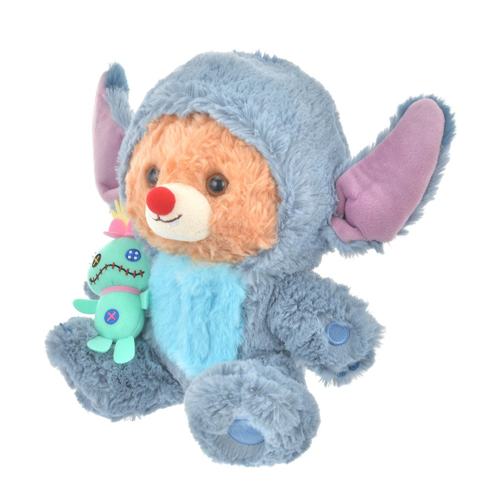 Unibearsity 公仔S size著替 Disney Stitch&Scramp OHANA LIFE