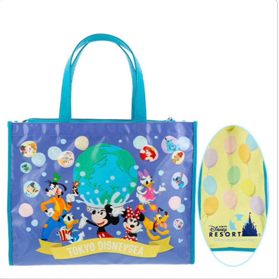Mickey & Friends Tokyo Disneyland Tote Bag (M)