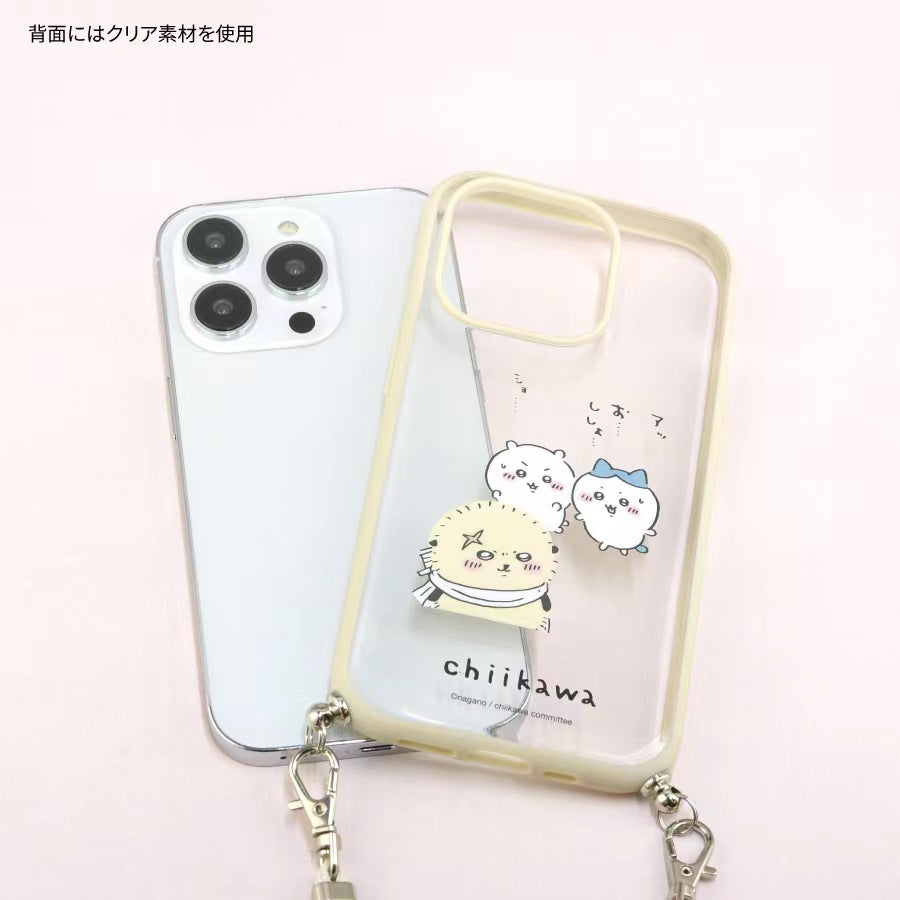 Chiikawa IIIIfit Loop iPhone case 連電話斜孭帶套裝 iPhone14 Pro / 13 Pro / iPhone14/ 13/ iPhoneSE(第3世代/第2世代)/8/7/6s/6 case