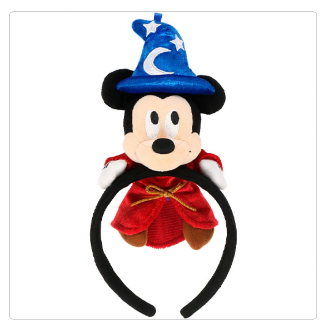 現貨 魔法米奇 Mickey 公仔頭箍(斜眼) Shooting for the stars