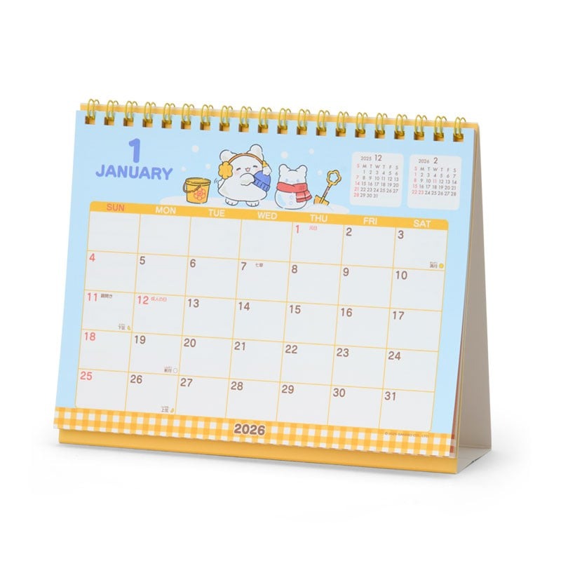 Sanrio | はなまるおばけ 座枱月曆 CALENDARS 2026