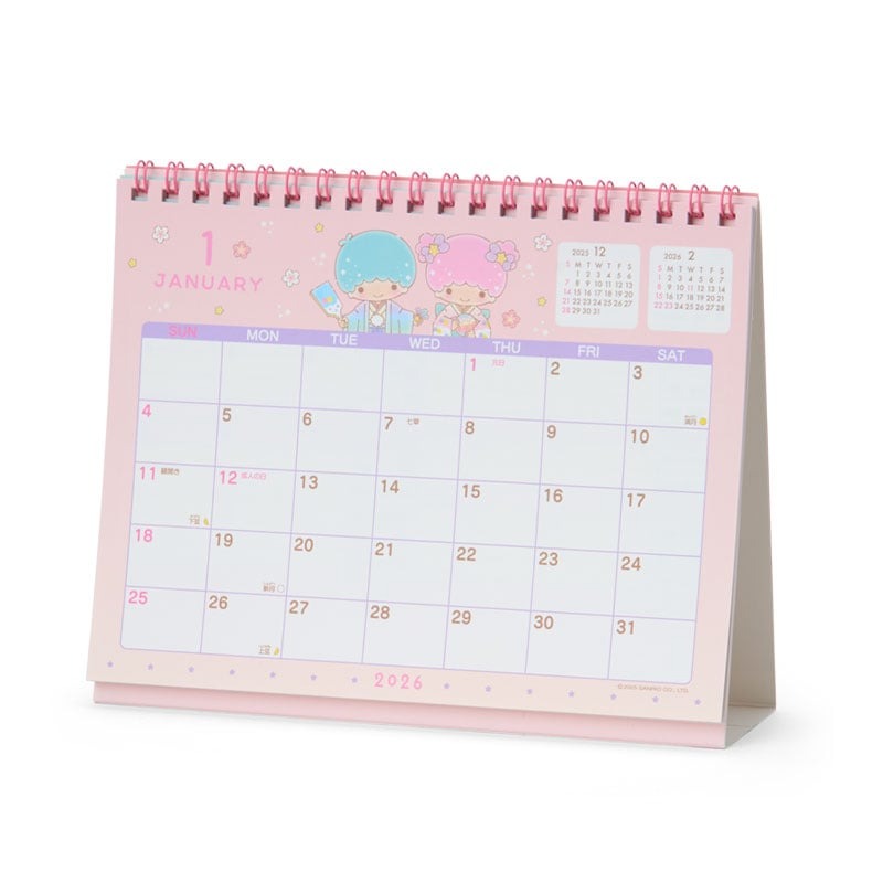 Sanrio | Little Twin Stars 座枱月曆 CALENDARS 2026