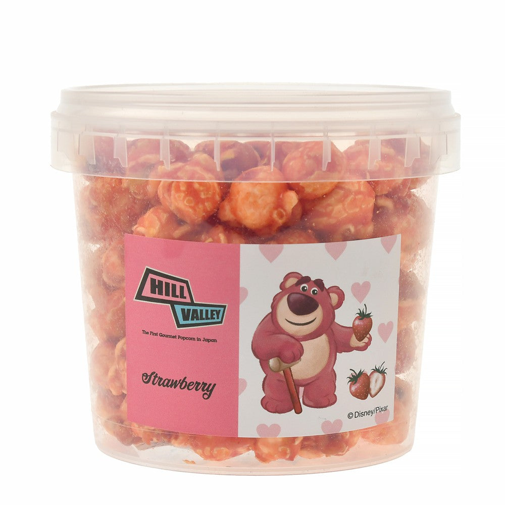 HillValley Pop Corn 爆谷 三眼仔 Melon cream soda/ Chip & Dale 朱古力味/ Lotso 草莓味/ Pooh 焦糖味