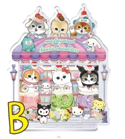 現貨 Mofusand x Sanrio - 2 WAY Stand B款 (甜品)