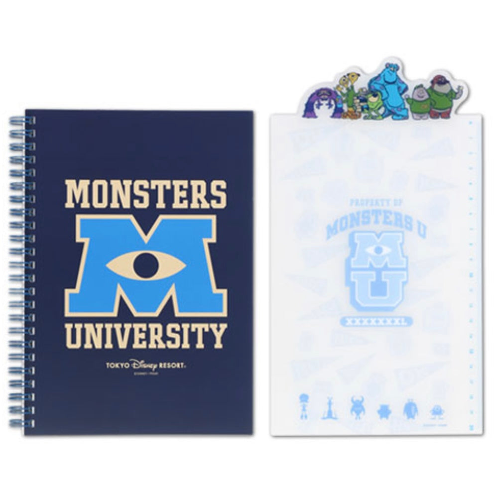 Monsters University at Disney Resort 筆記簿硬墊Set
