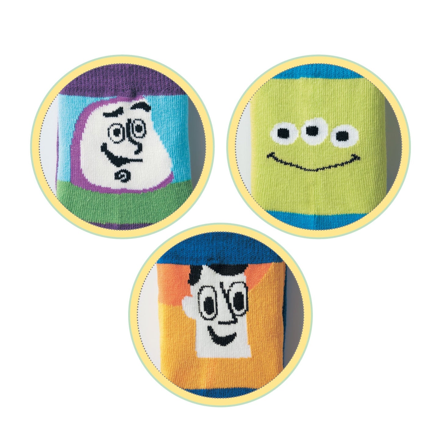 Kids 童裝襪5對Set Princess/ Toy Story/ Mickey & Friends