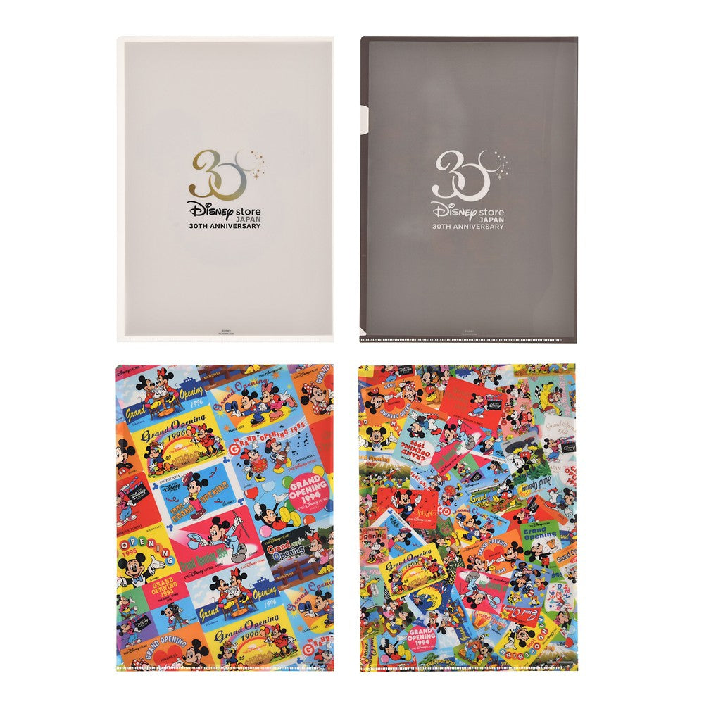 Mickey & Friends Disney Store Japan 30th Anniversary Historical Card File Set