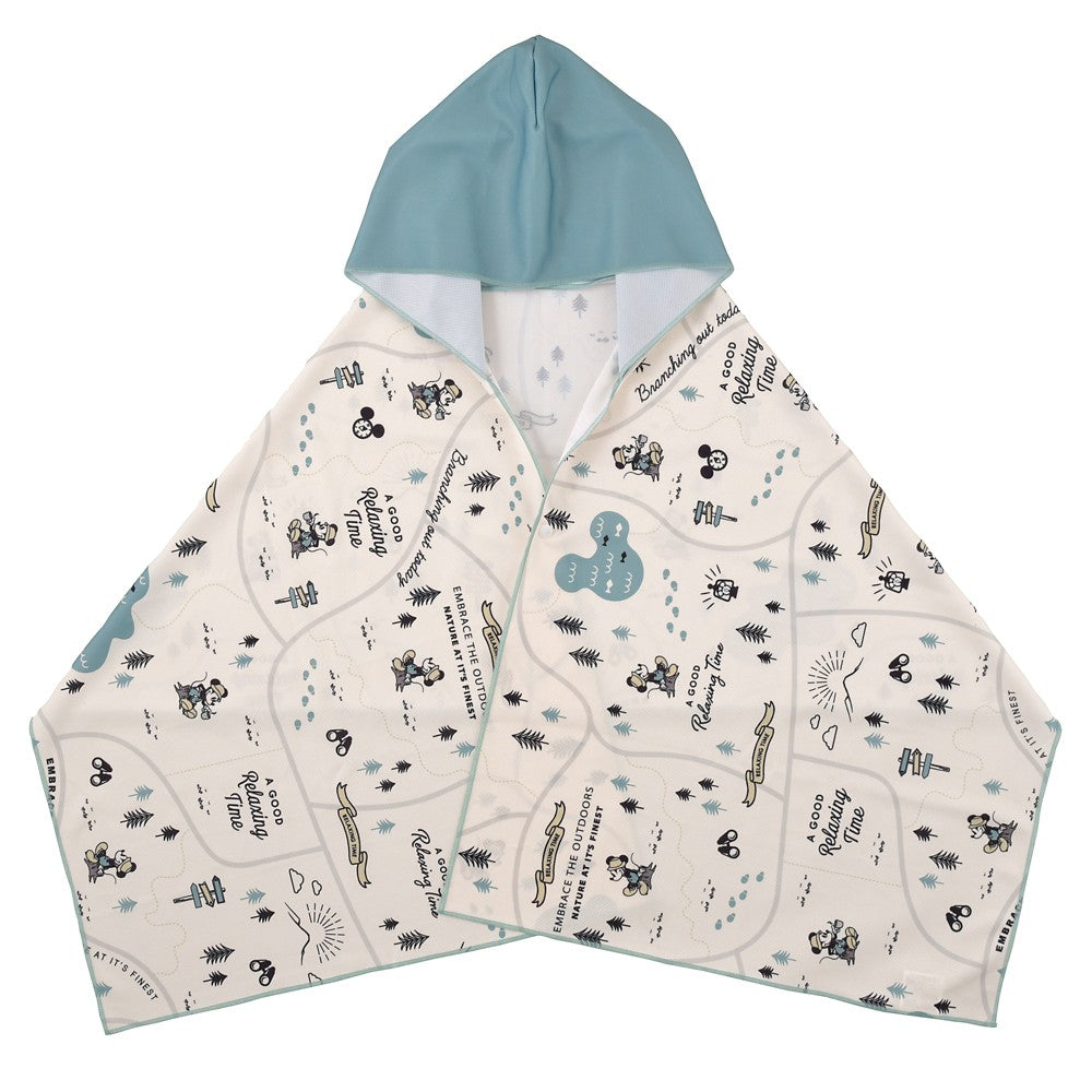 Disney Outdoor 2023 Mickey 連帽毛巾