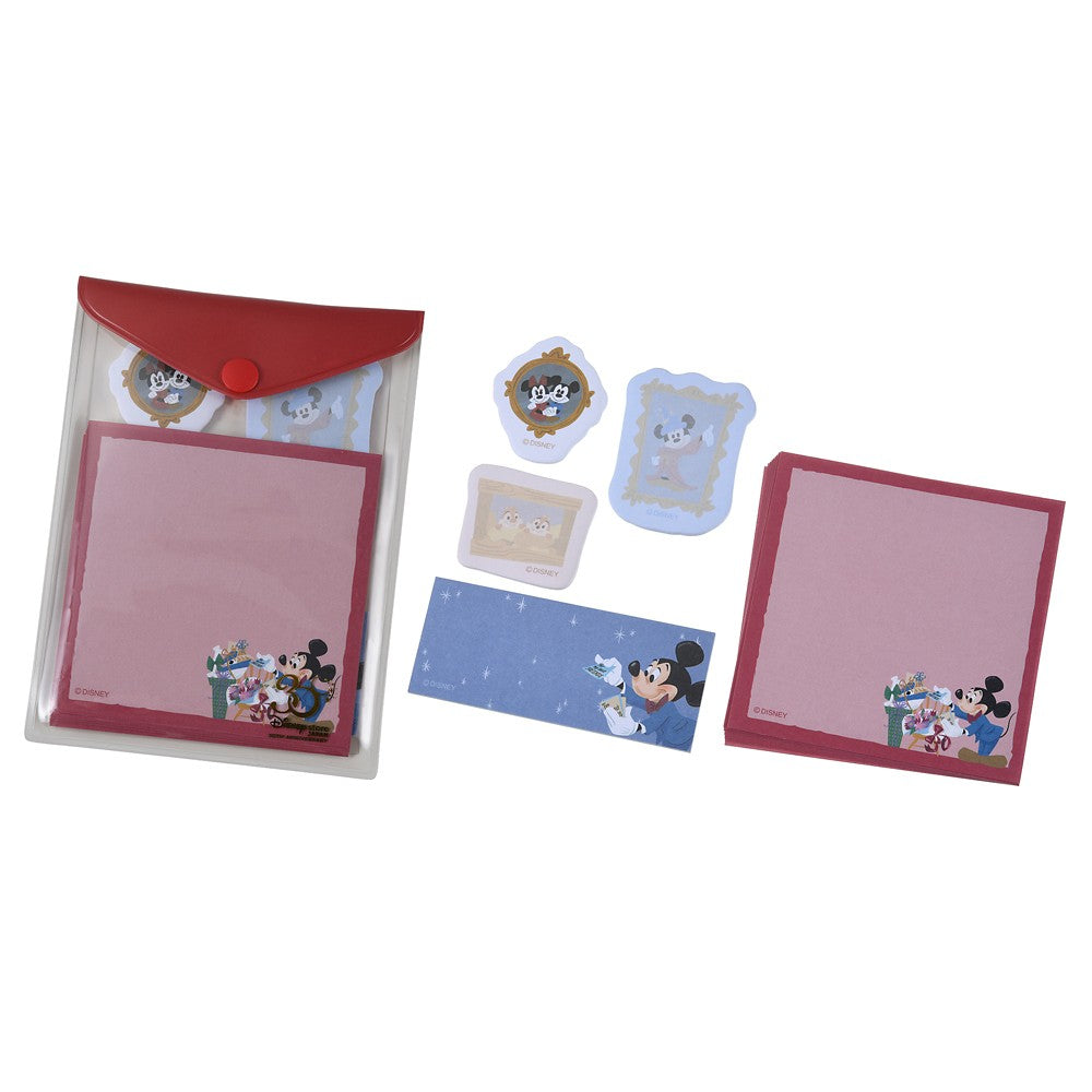 Mickey & Friends Memo set Disney store 30th ANNIVERSARY COLLECTION