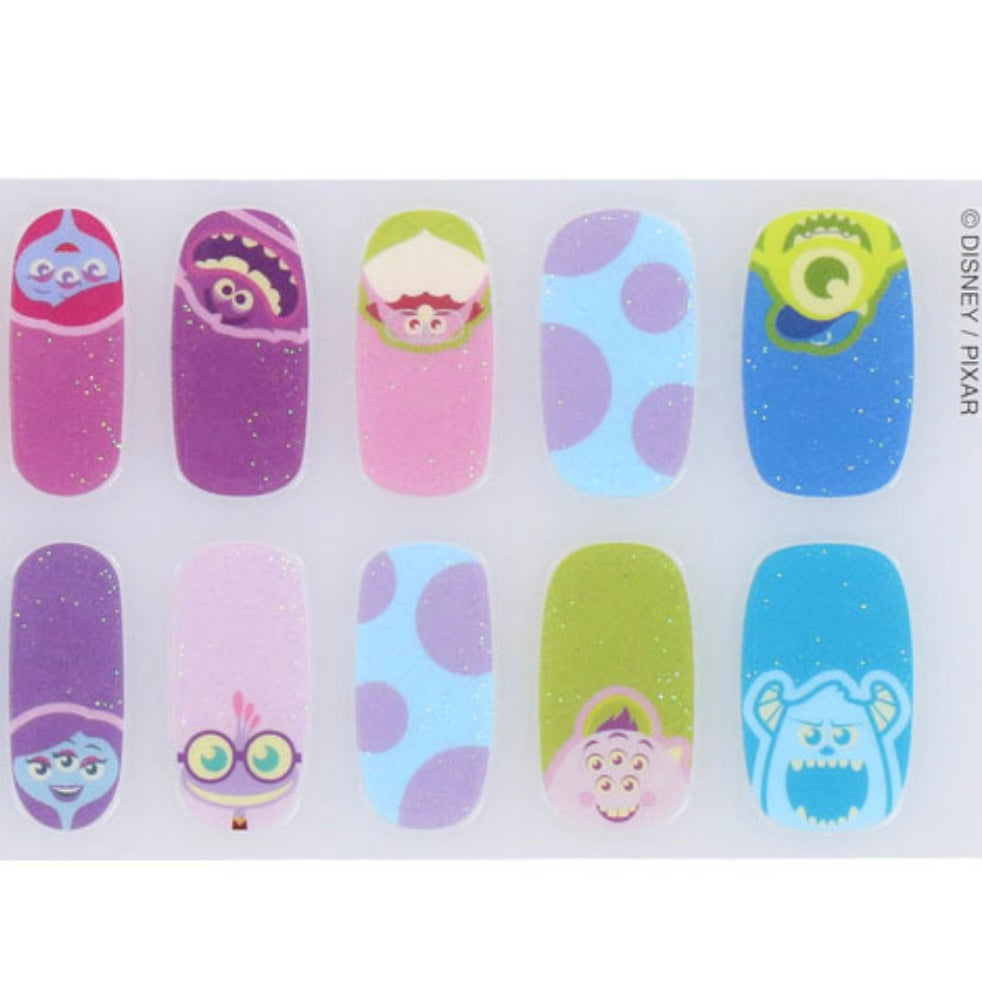 Monsters University at Disney Resort 指甲貼