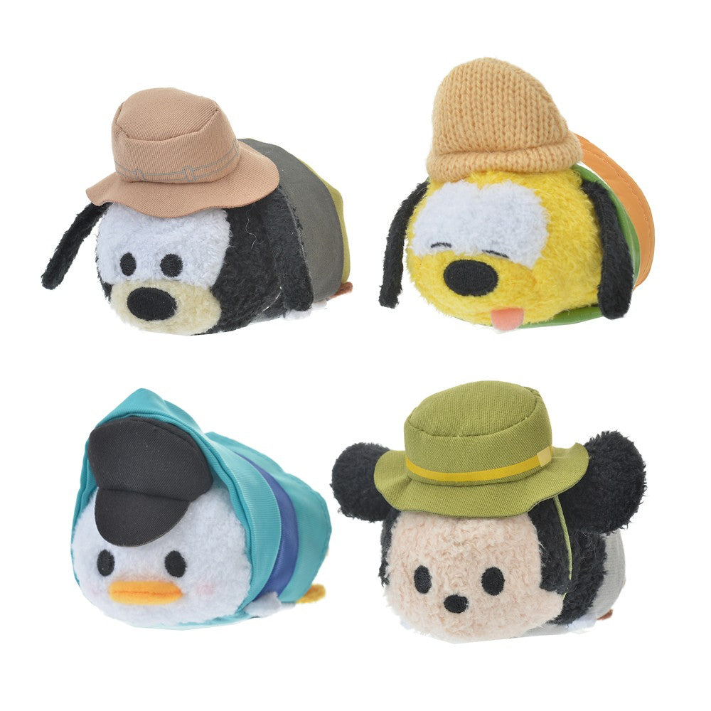 Camping Tsum Tsum Set Mickey/ Goofy/ Pluto/ Donald