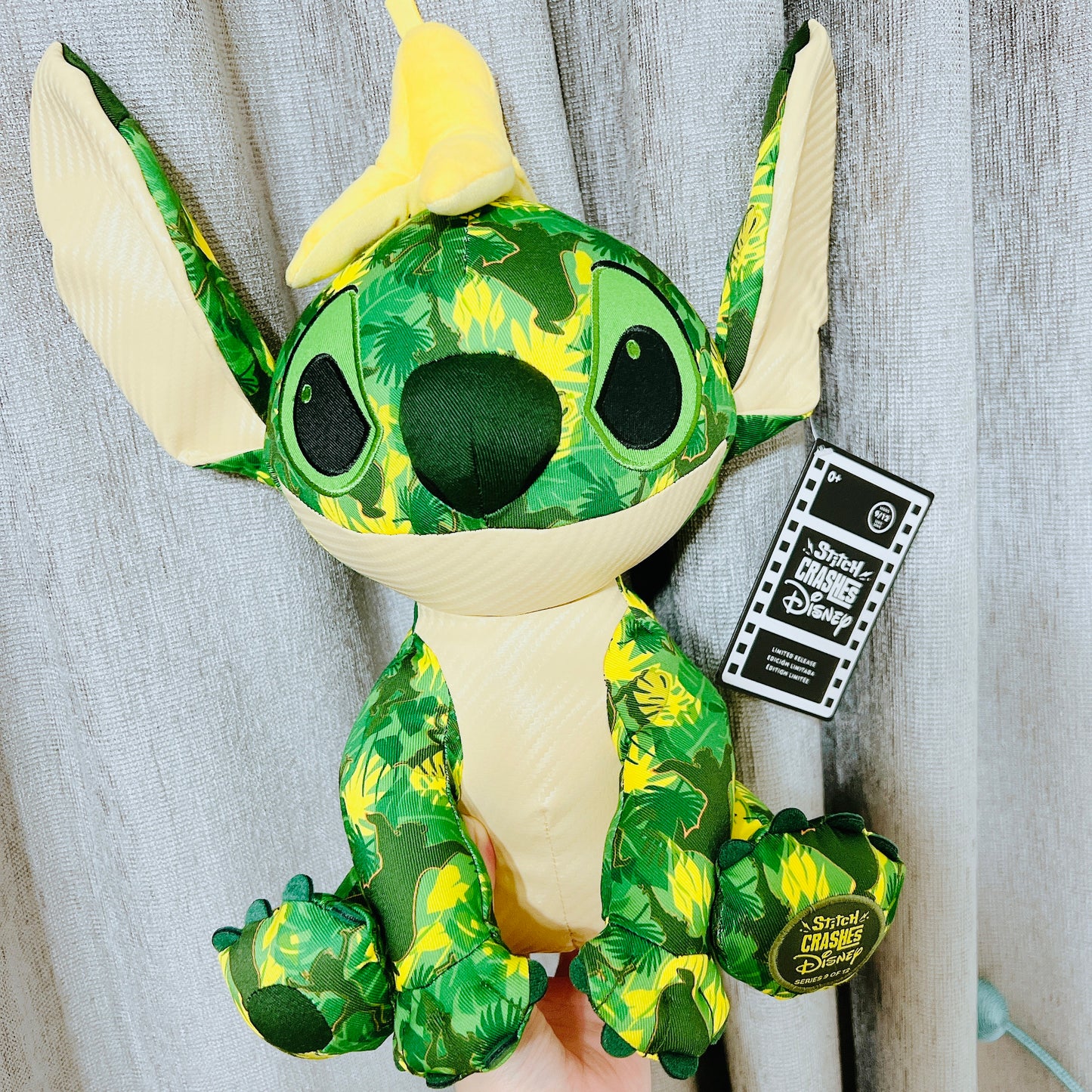 現貨 特價 限量 美/日版Stitch Crashes限定 x Jungle 公仔 第9彈