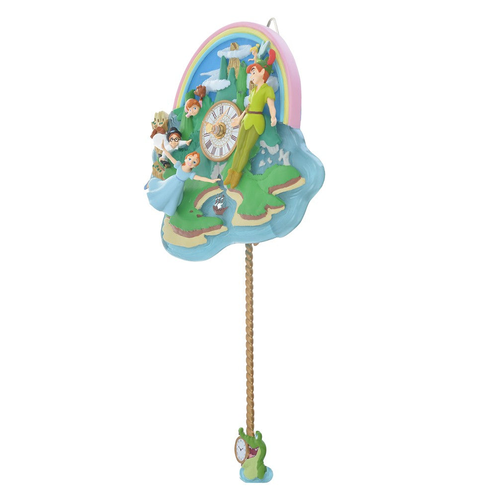 PETER PAN 70YEARS 立體搖擺掛鐘