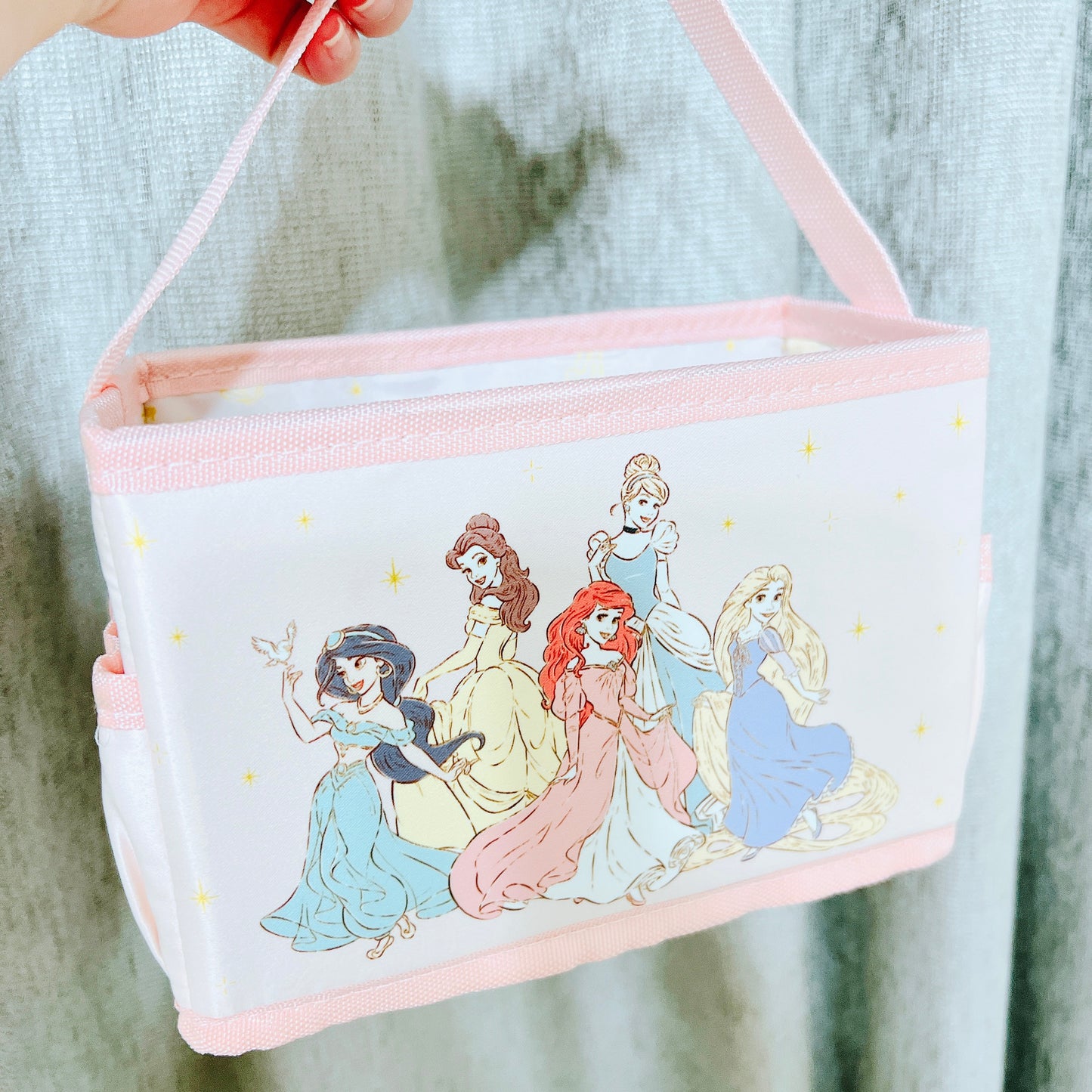 現貨 Princess Collection- 收納籃 Ariel/ Rapunzel/ Cinderella/ Belle/ Jasmine