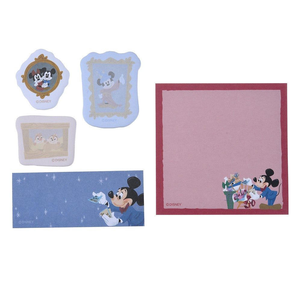 Mickey & Friends Memo set Disney store 30th ANNIVERSARY COLLECTION