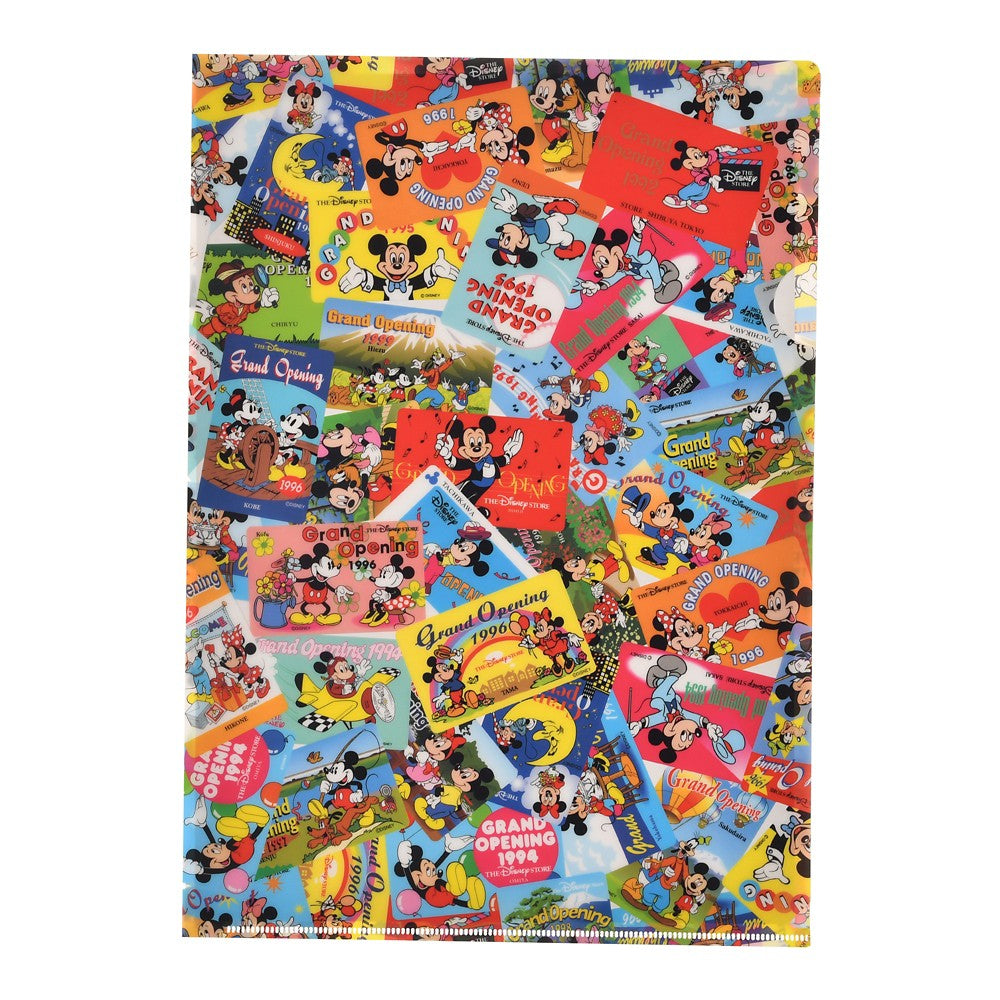 Mickey & Friends Disney Store Japan 30th Anniversary Historical Card File Set