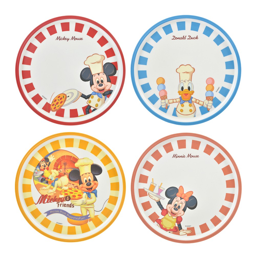 Vintage Mickey and Friends 餐碟Set