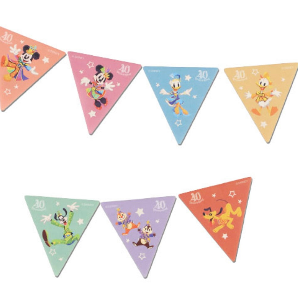 Tokyo DisneyLand 40th Dream Go Round - Mickey & Friends 便條貼set