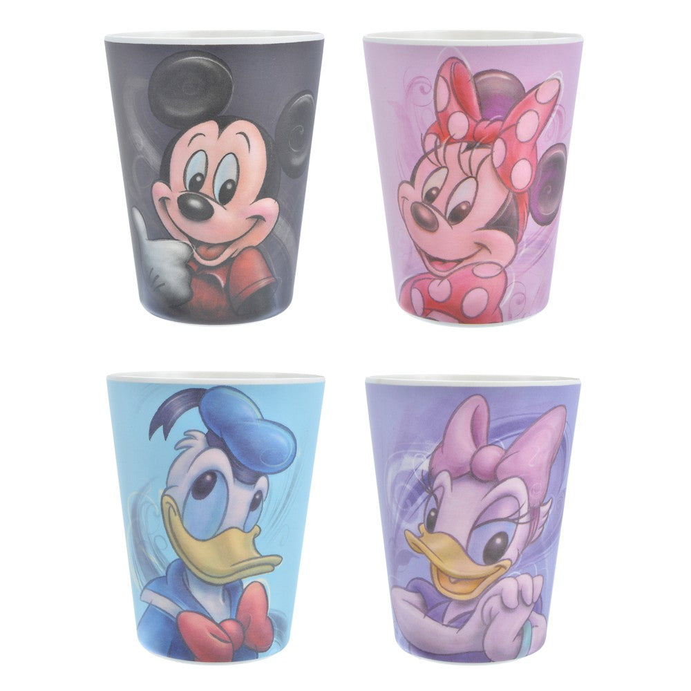 Vintage Mickey and Friends 水杯Set